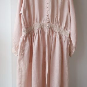 Outlets for linen ramie dress, blouses with flaw